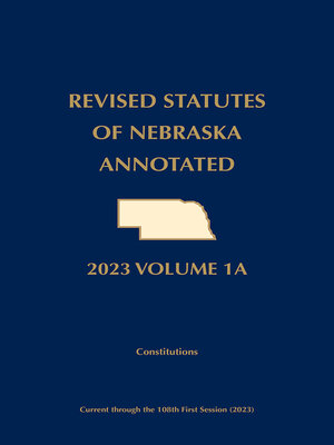 cover image of Revised Statutes of Nebraska Annotated